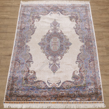 Ковер ДИЗАЙН 2018A ЦВЕТ CREAM / BLUE