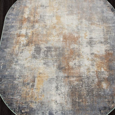 Ковер F262 - ORANGE - Овал - коллекция ZUMMA