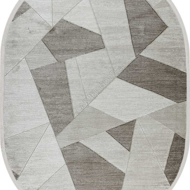 39880A OVAL BEIGE / CREAM Nadejda