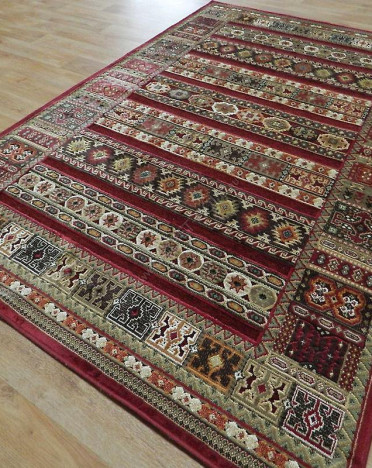 Ковер бельгийский 38344121210 Genova (Вискоза, красный)