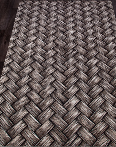 Ковер российский D723 SIERRA (Полипропилен, коричневый)