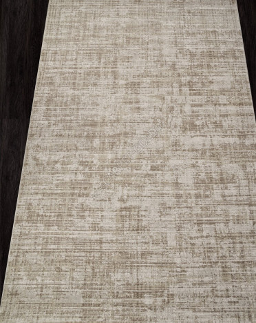 Ковер турецкий F415AE AFINA (Полиэстер, бежевый)