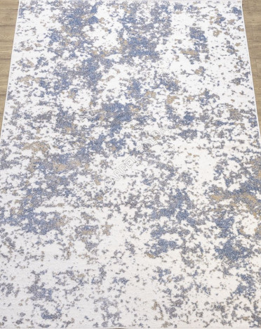 Ковер российский 30106-30446 Сохо (Полиэстер, серый, кремовый)