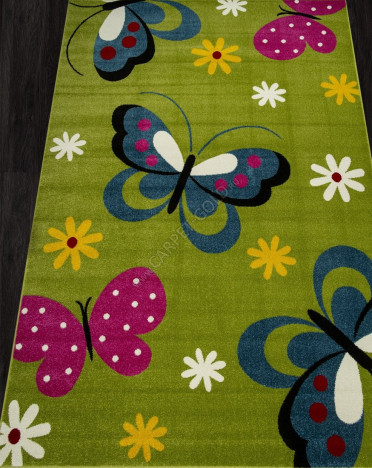 Ковер российский 772 ORION (Фризе, зеленый)