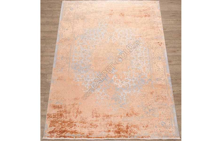 Турецкий ковер Art Deco ДИЗАЙН 3023A ЦВЕТ L_GRAY / COPPER_2
