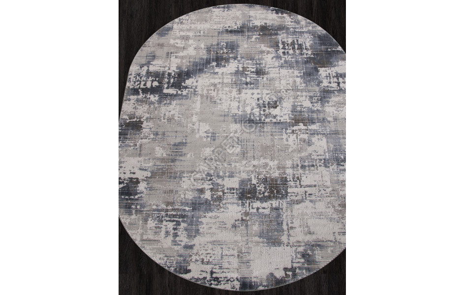 Ковер 04082T - BLUE / BLUE - Овал - коллекция ARMINA