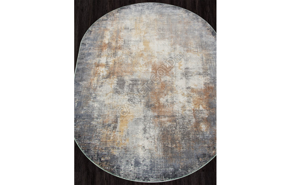 Ковер F262 - ORANGE - Овал - коллекция ZUMMA