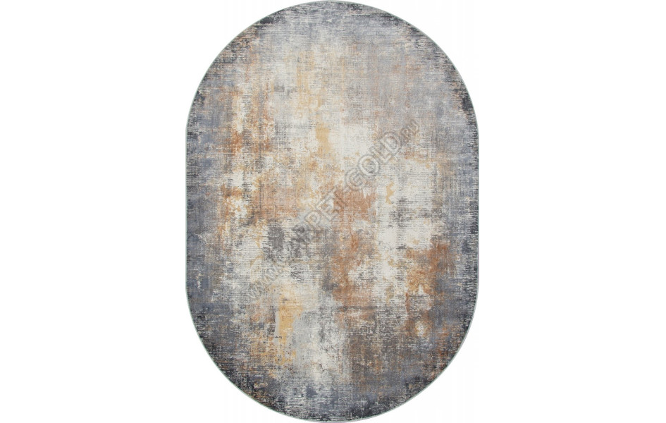 Ковер F262 - ORANGE - Овал - коллекция ZUMMA