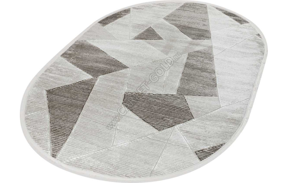 39880A OVAL BEIGE / CREAM Nadejda