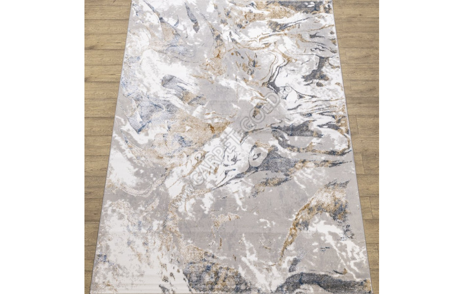 КОВРЫ ДИЗАЙН 10327B ЦВЕТ GRI / K.MAVI Nord