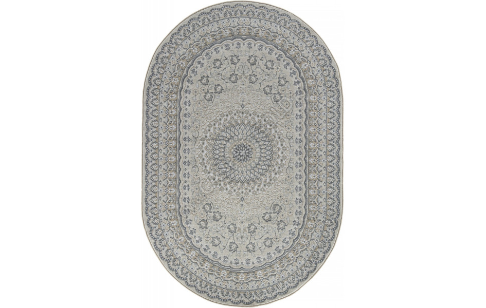 Ковер F399 - BEIGE - Овал - коллекция CUBA